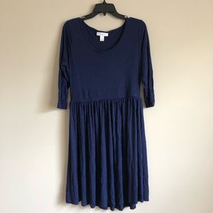 Blue Maternity Dress